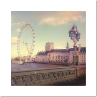 London Eye photography London Skyline London Tourism London Landmark Posters and Art